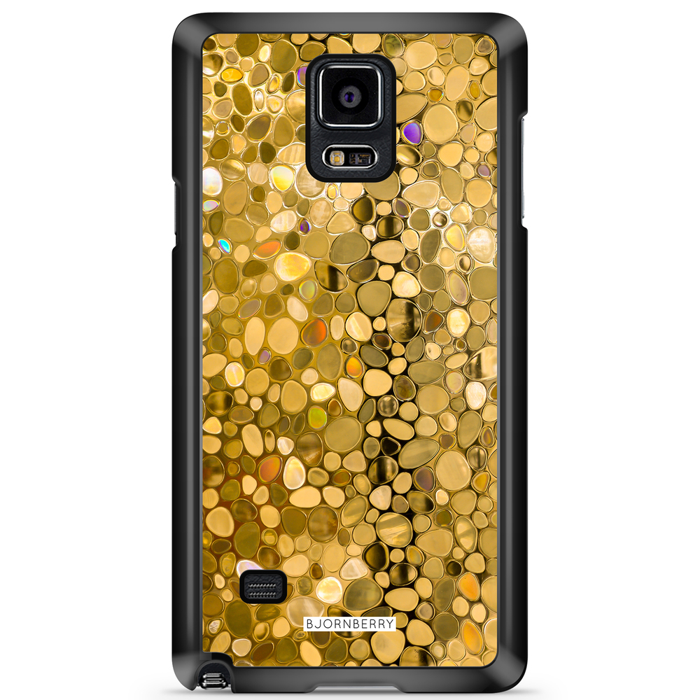 Samsung Galaxy Note 4 Case - Stained Glass Gold