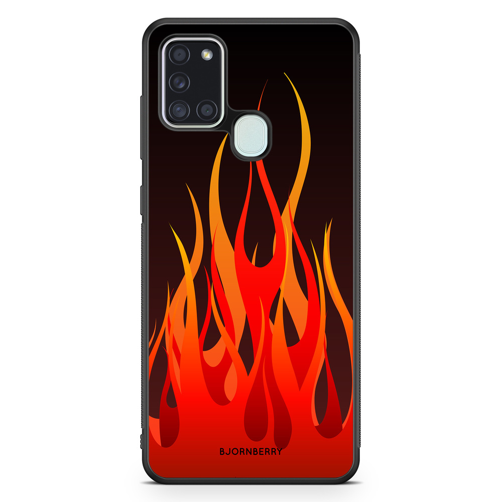 Samsung Galaxy A21s Case - Flames
