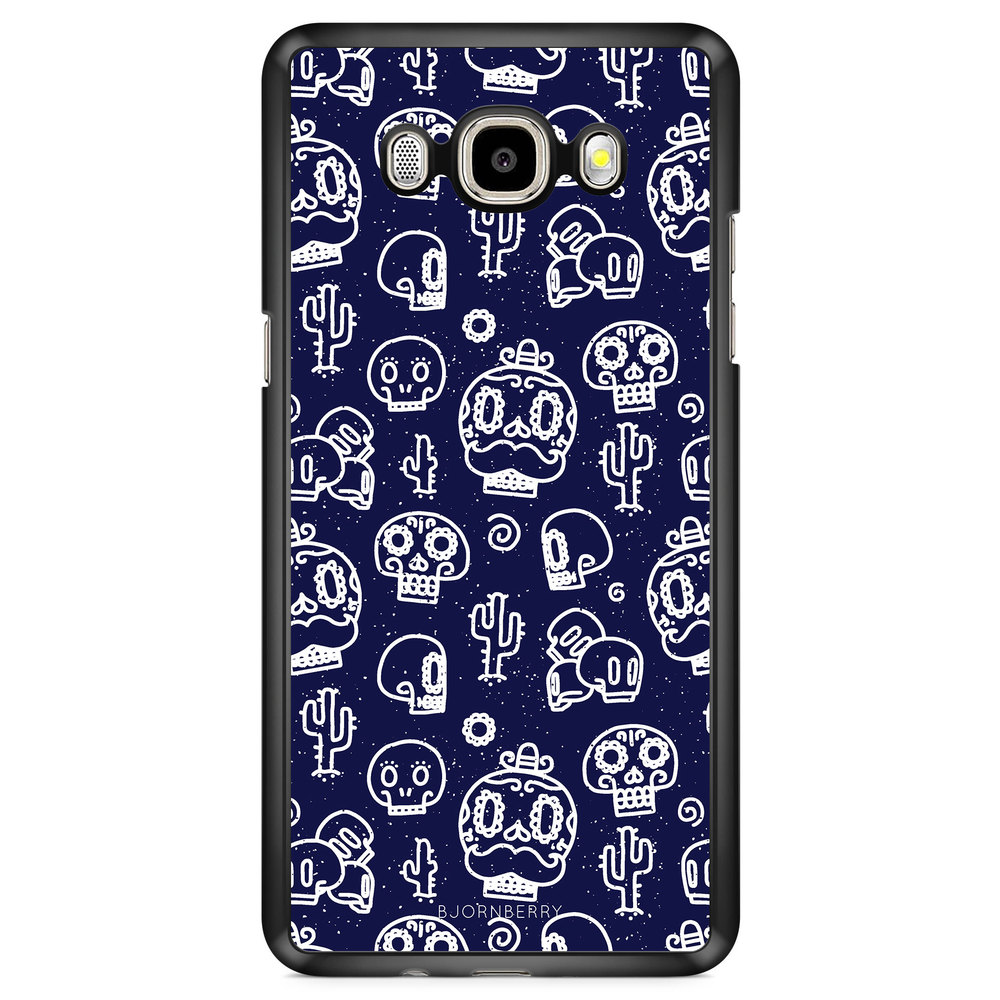 Samsung Galaxy J7 (2016) Case - Oldschool Skulls