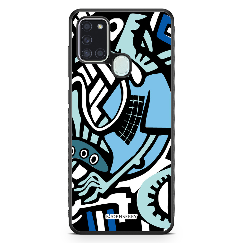 Samsung Galaxy A21s Case - Grafitti Lizard