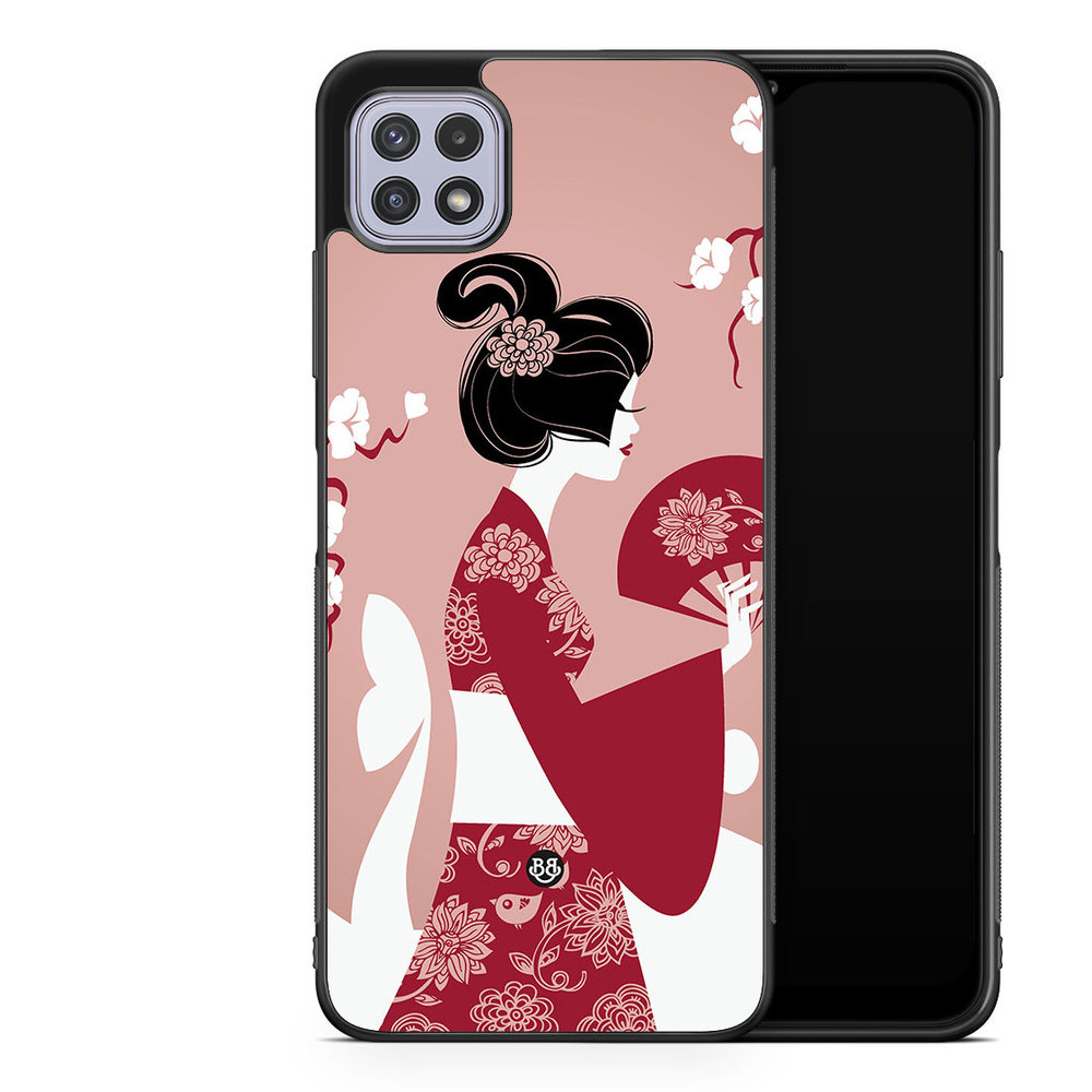Samsung Galaxy A22 4G Case - Japan woman