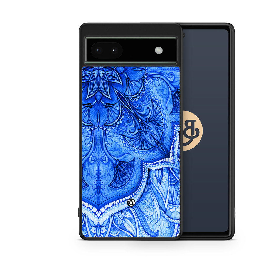 Google Pixel 6a Case - Blue Vintage