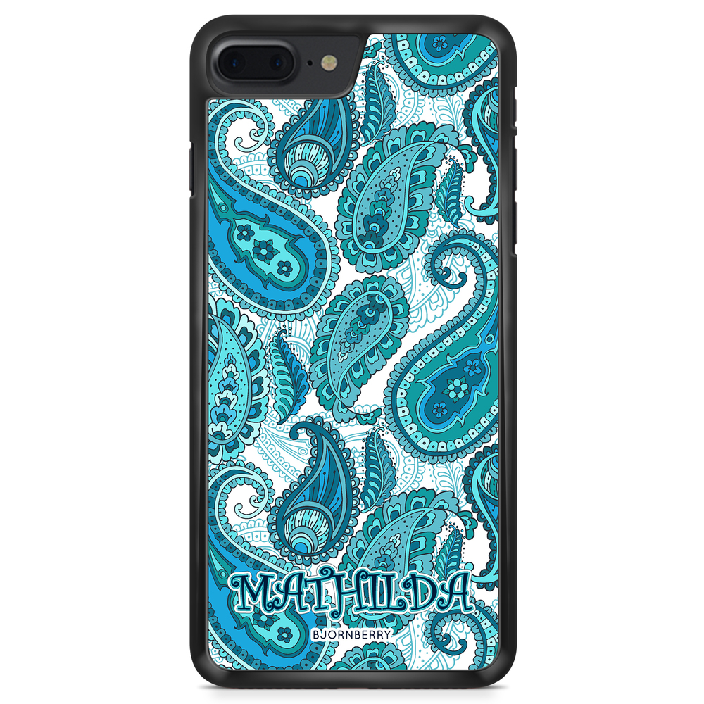 iPhone 8 Plus Custom Skal - Paisley Namn