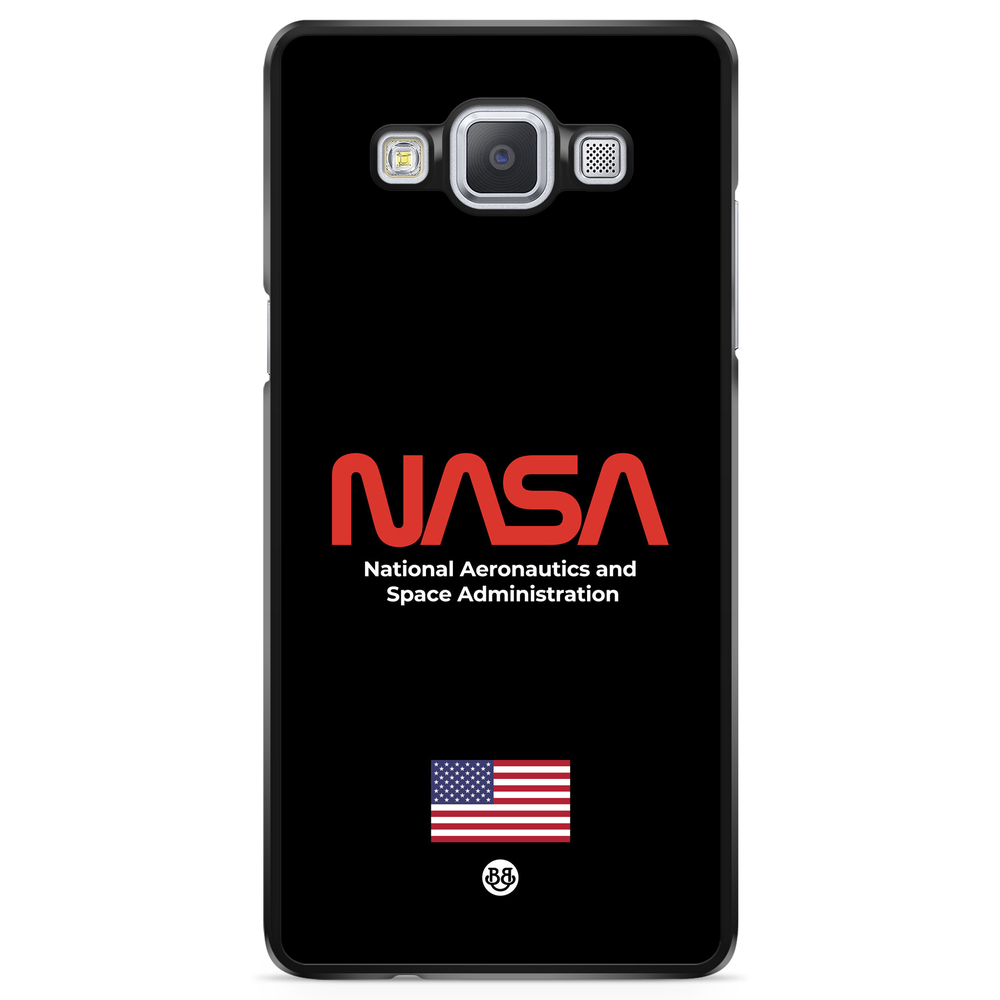 Samsung Galaxy A5 (2015) Case - NASA Worm Black