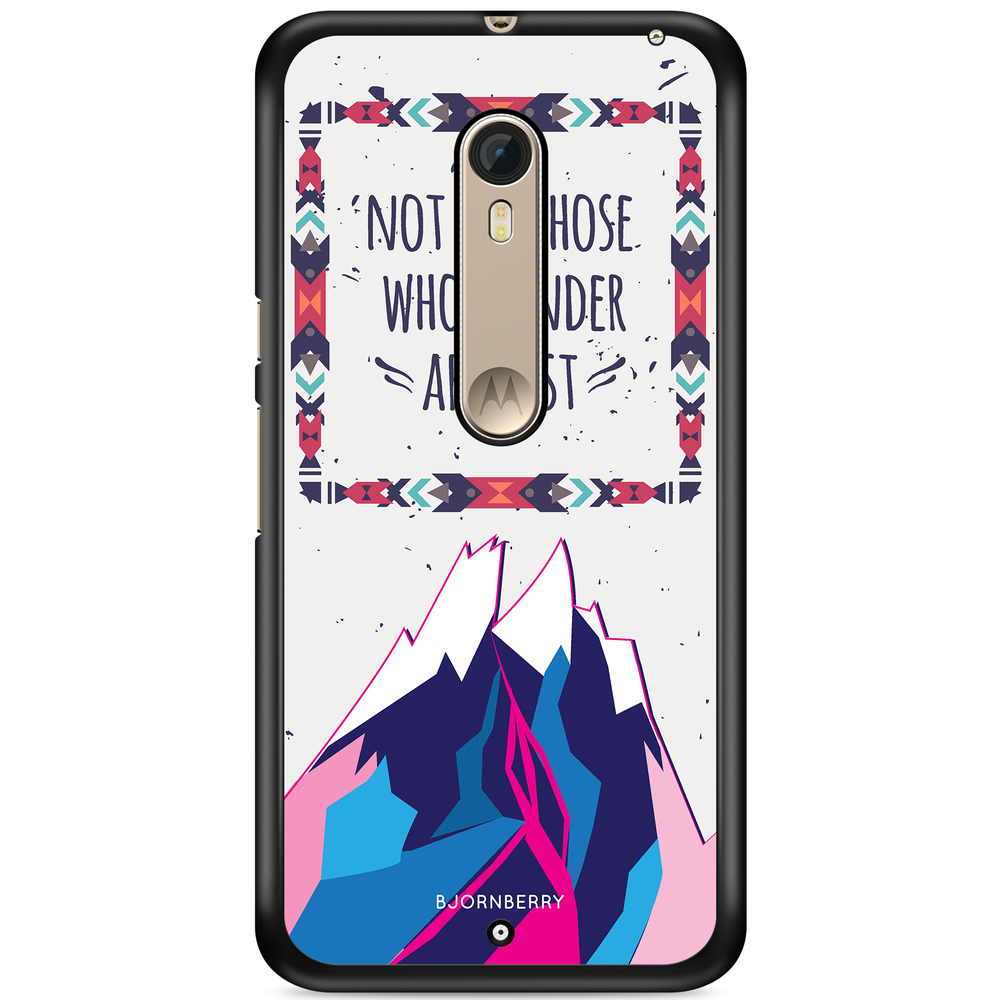 Moto X Style Case - Wander Quote