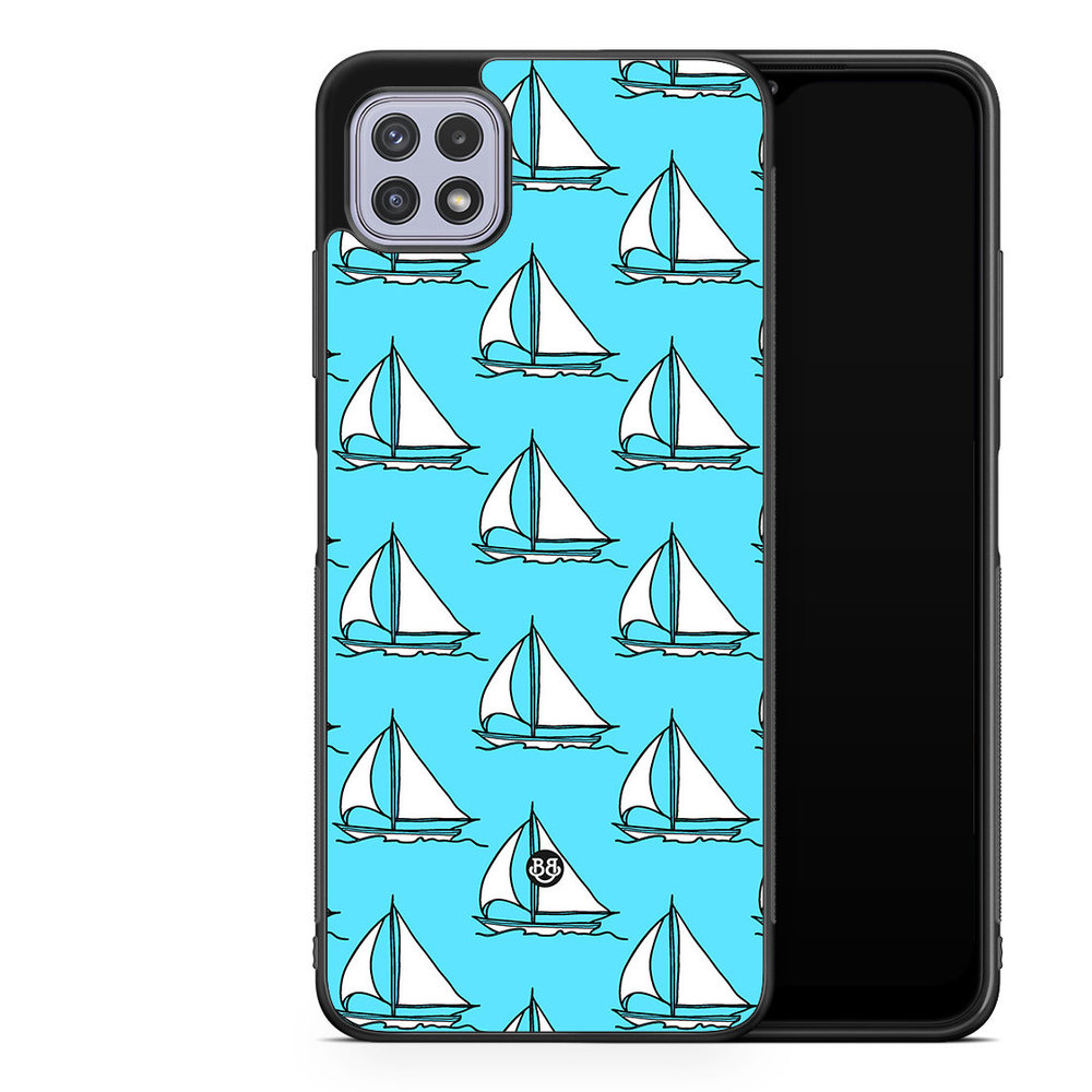 Samsung Galaxy A22 4G Skal - Segelbåtsmönster
