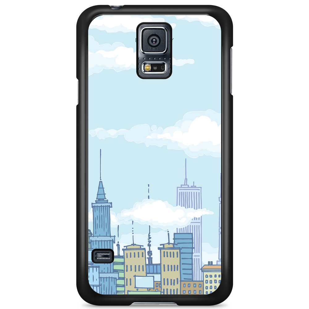 Samsung Galaxy S5/S5 NEO Case - Cartoon Skyline