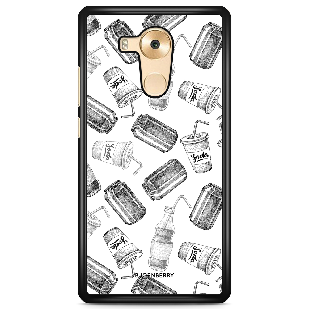 Huawei Mate 9 Pro Case - Soda Black & White
