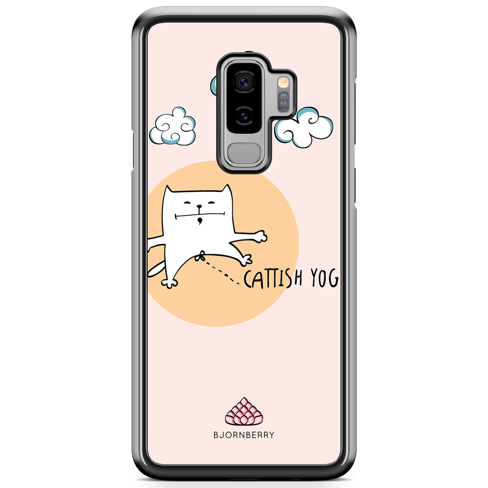 Samsung Galaxy S9 Plus Case - Cattish Yoga