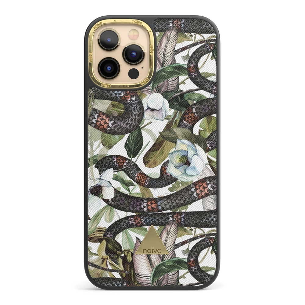 Naive iPhone 12 Pro Max Case - Jungle Snake