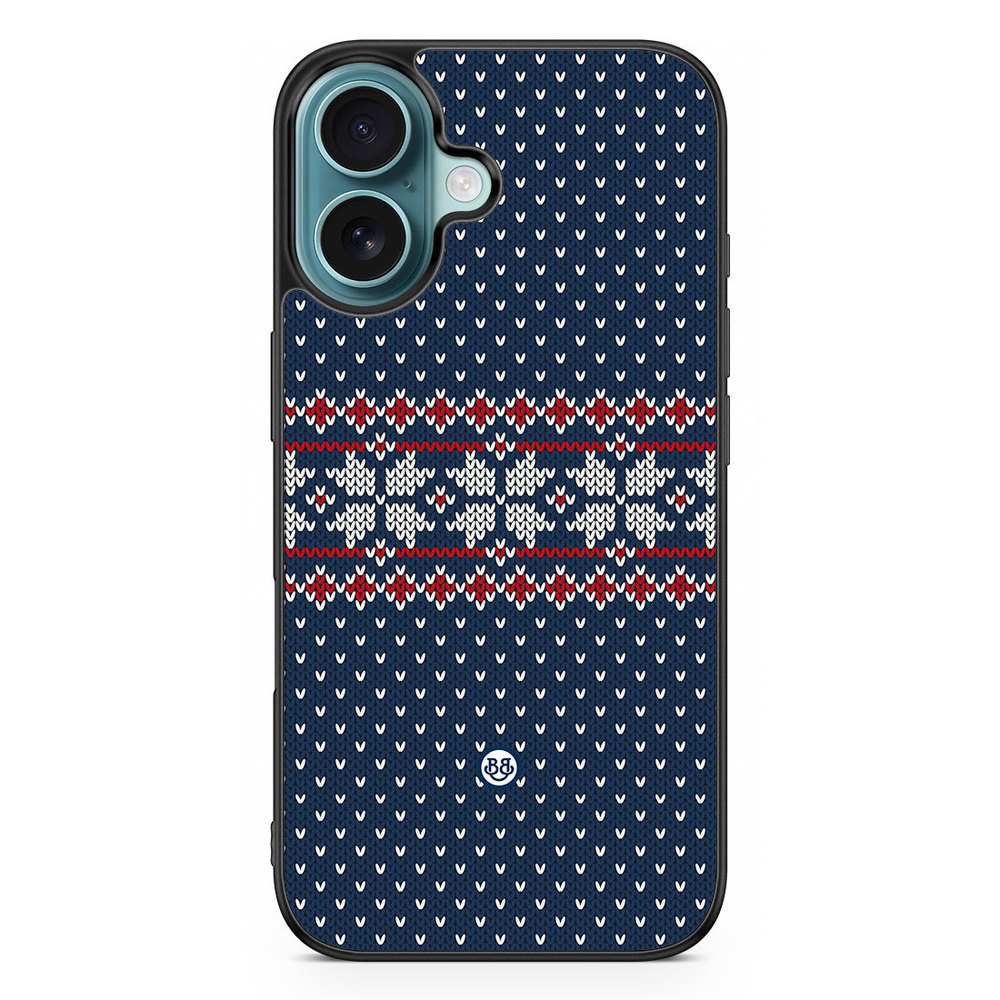 iPhone 16 Case - Knitted Xmas
