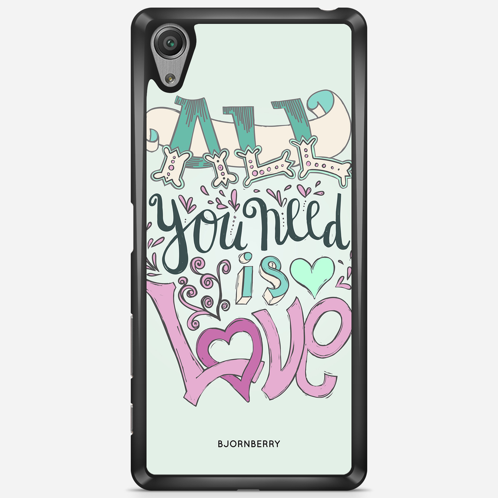 Sony Xperia X Performance Case - All You Need Is Love