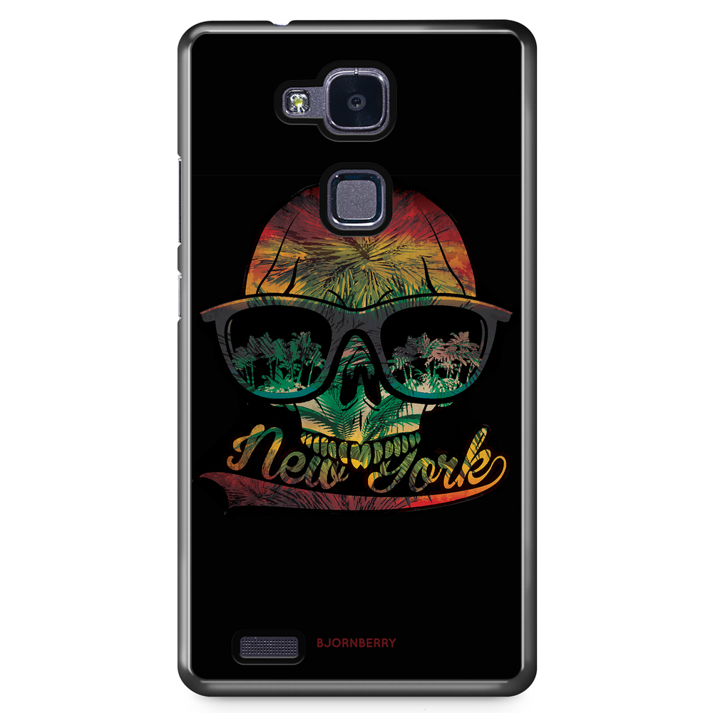 Huawei Honor 5X Case - New York Skull