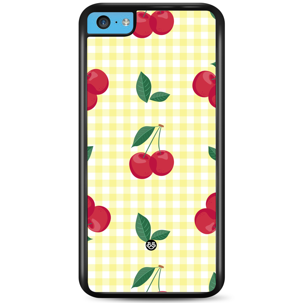 iPhone 5C Case - SUMMER GARDEN - Cherry Kiss
