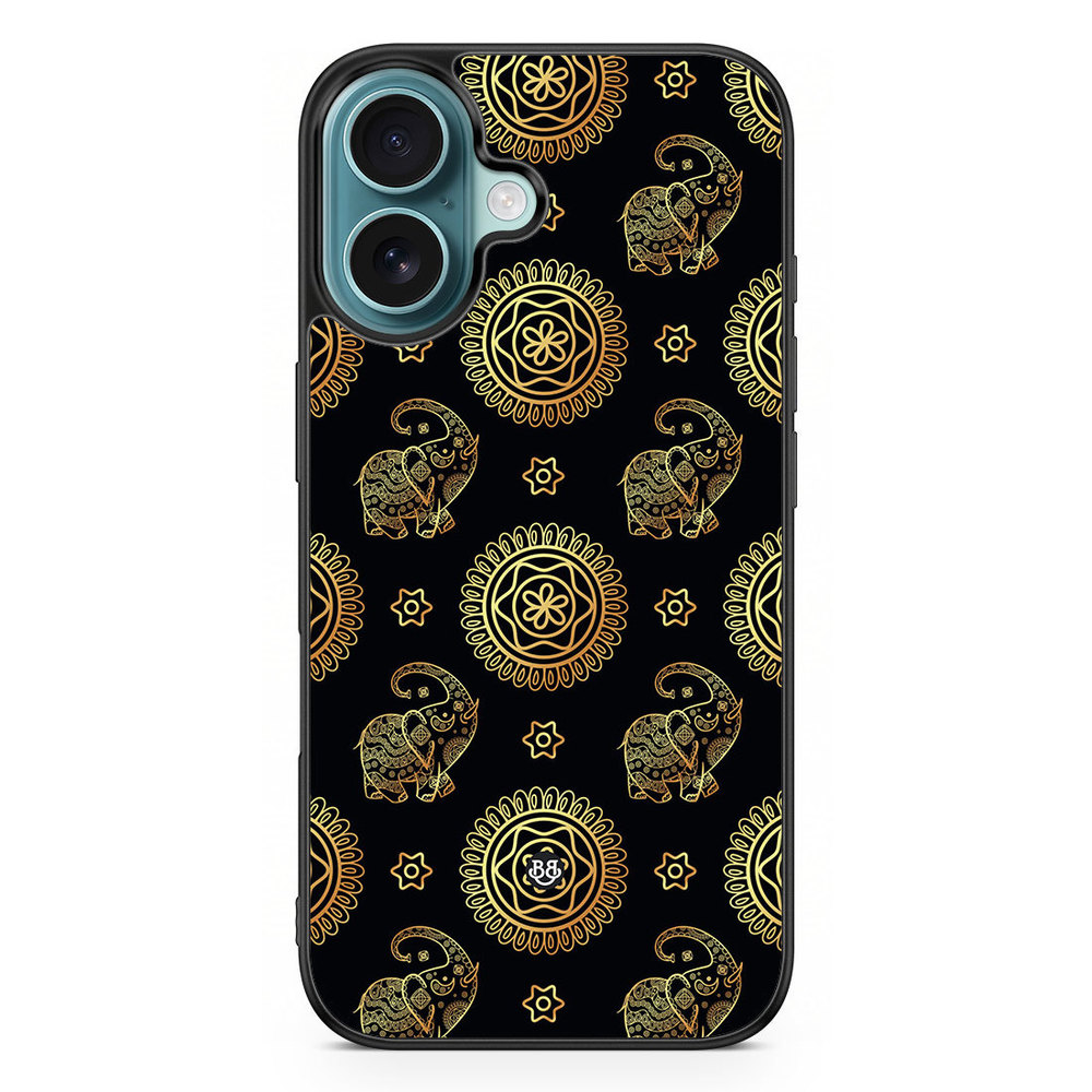 iPhone 16 Case - Elephant Gold