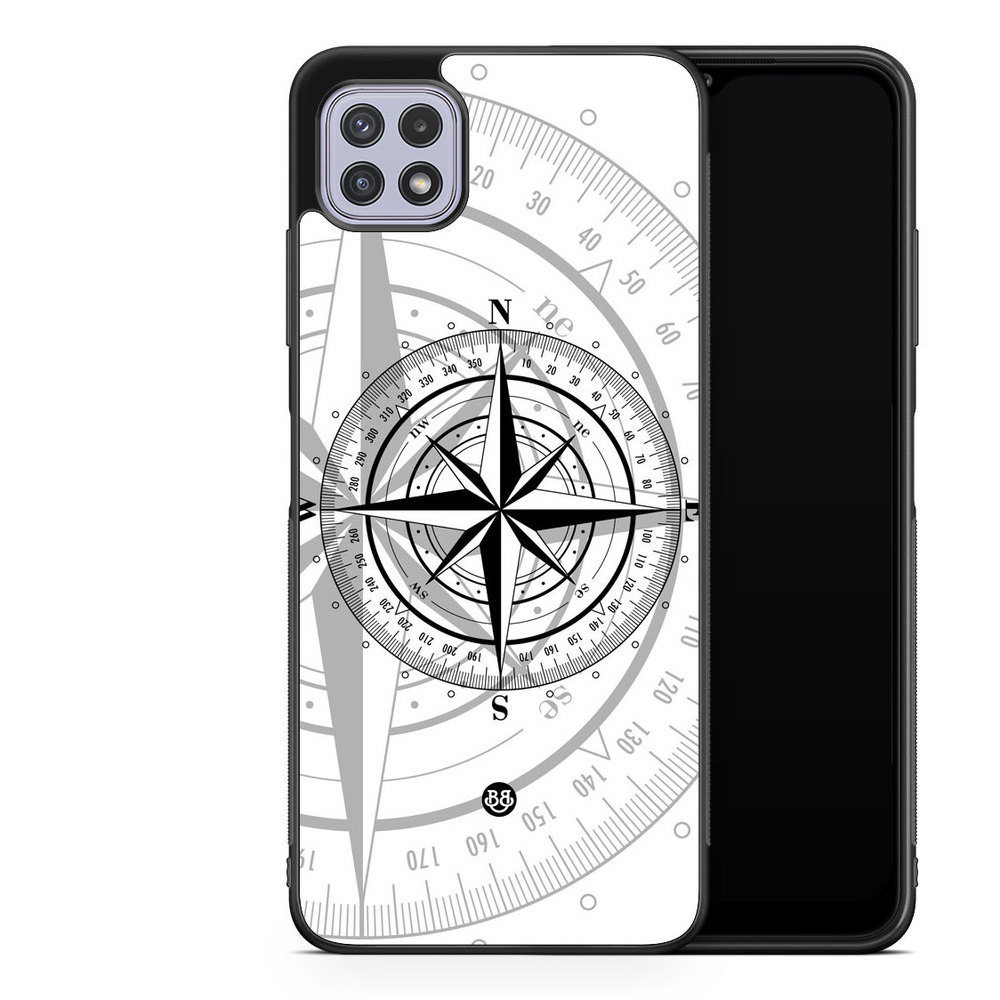 Samsung Galaxy A22 4G Case - Compass White