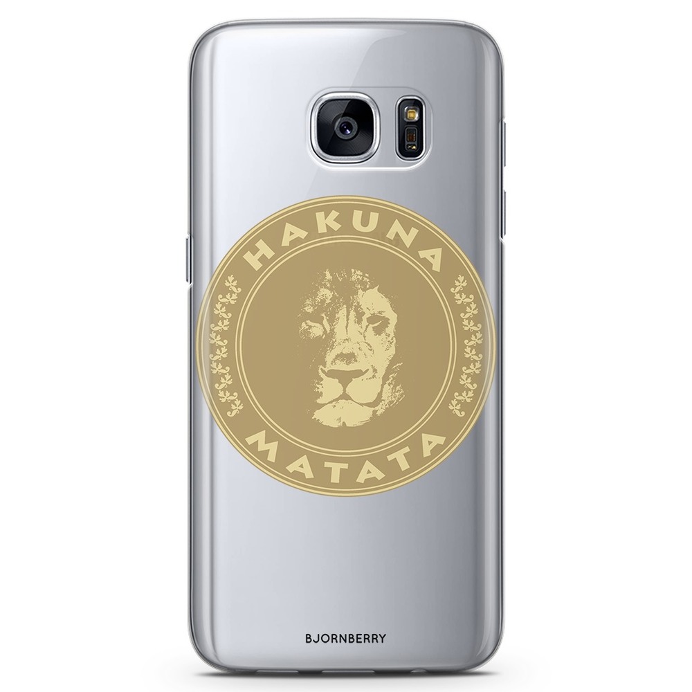 Samsung Galaxy S7 Genomskinligt Skal - Hakuna Matata | Mobilskal & Mobilfodral BJORNBERRY