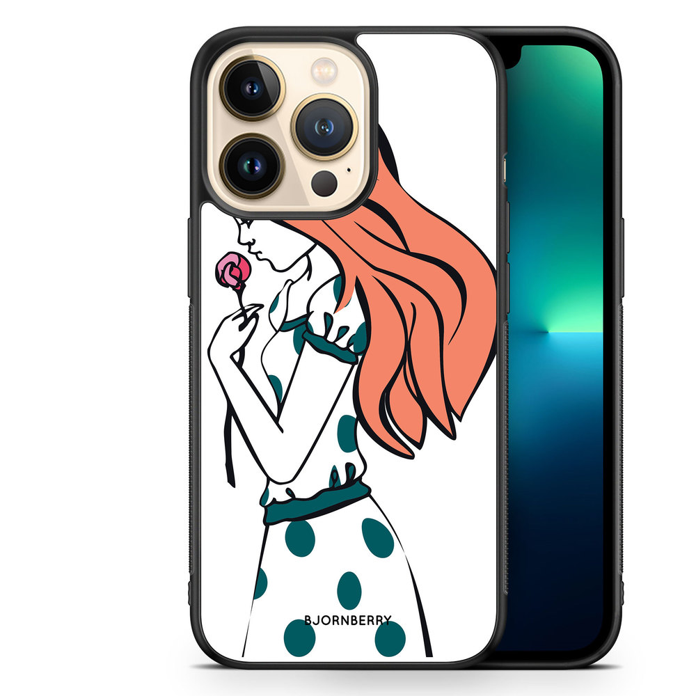 iPhone 13 Pro Case - Girl Rose