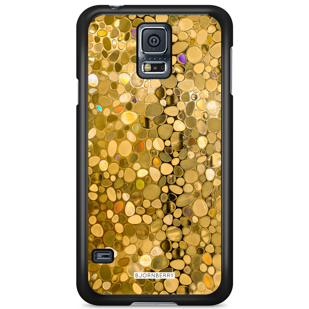 Samsung Galaxy S5/S5 NEO Skal - Stained Glass Guld