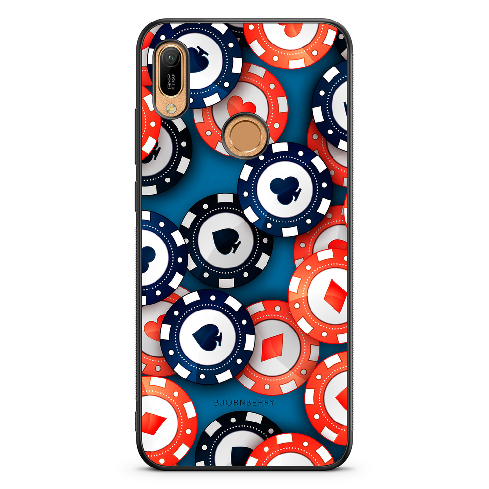 Huawei Y6 2019 Case - Casino Marker