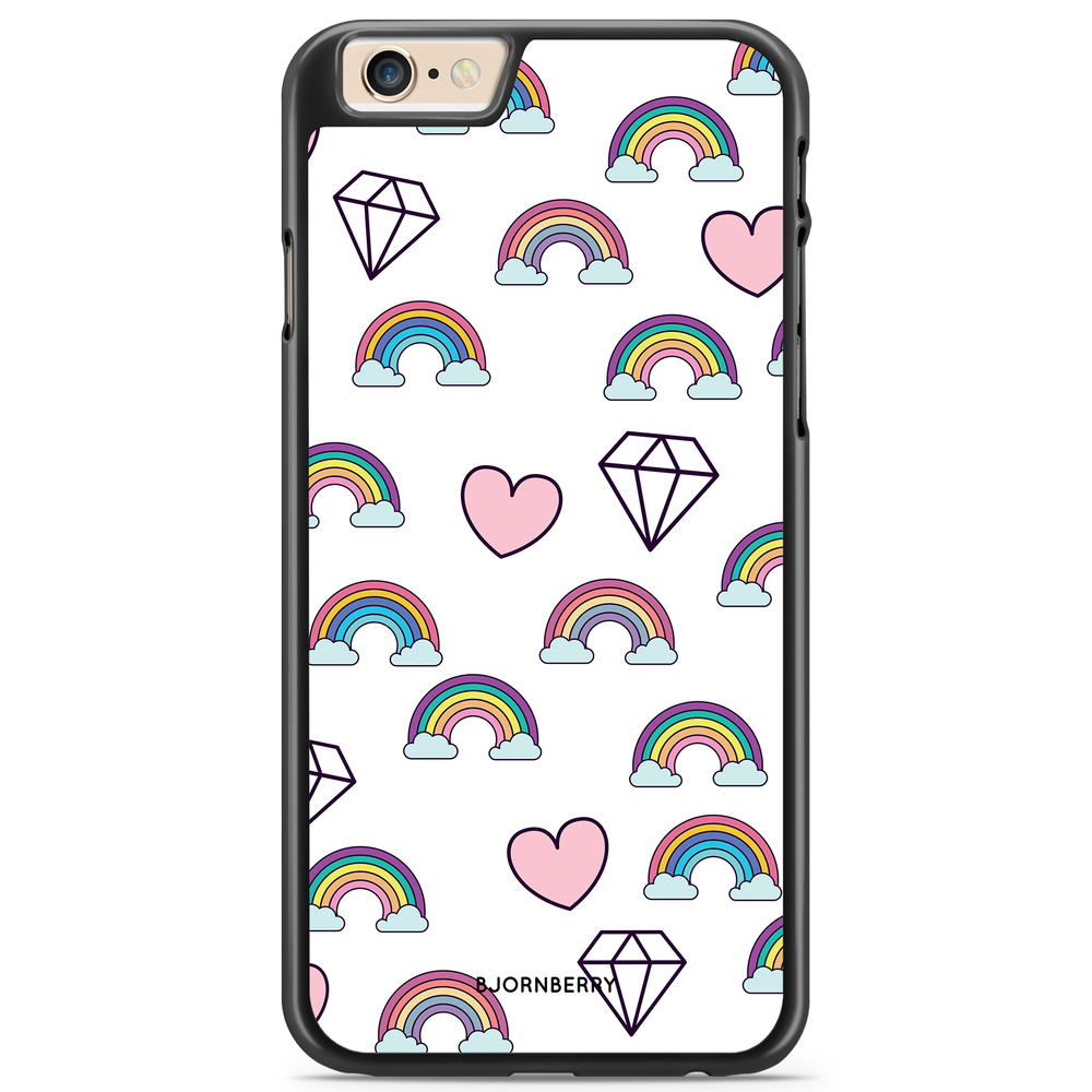 iPhone 6/6s Case - Rainbows & Diamonds