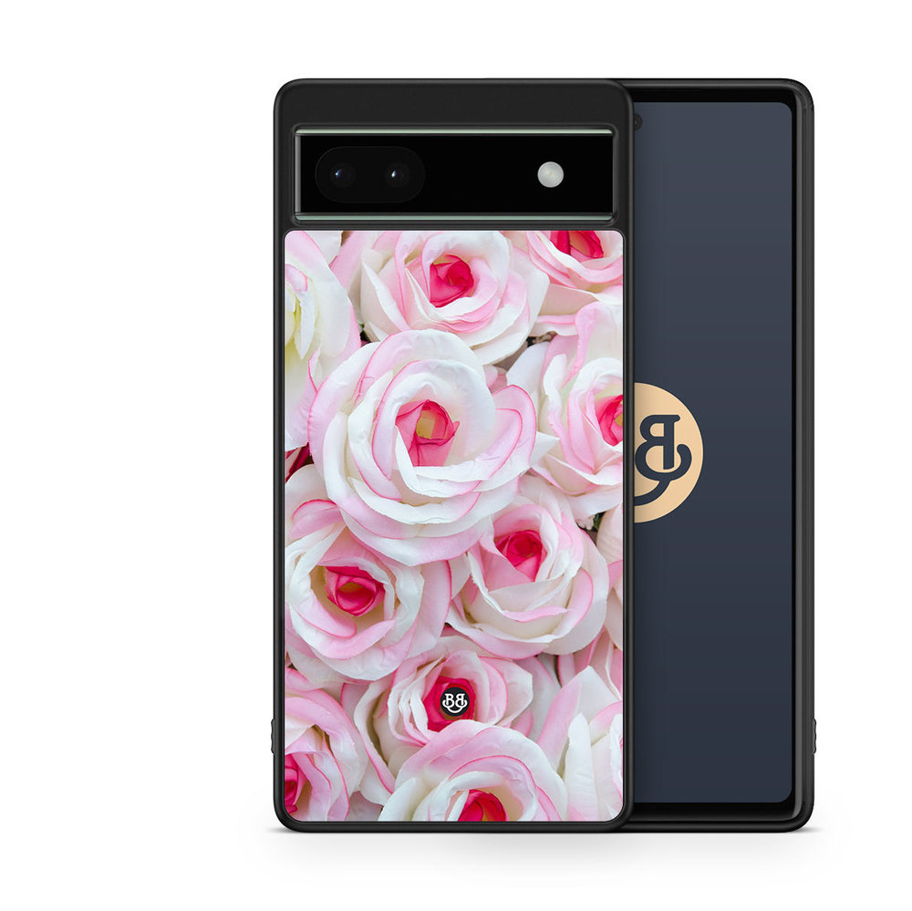 Google Pixel 6a Case - Pink Roses