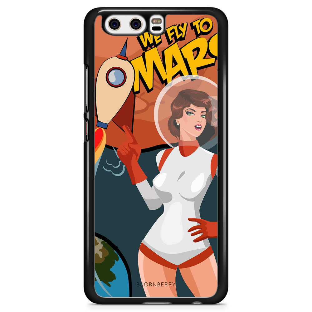 Huawei P10 Plus Case - We Fly To Mars