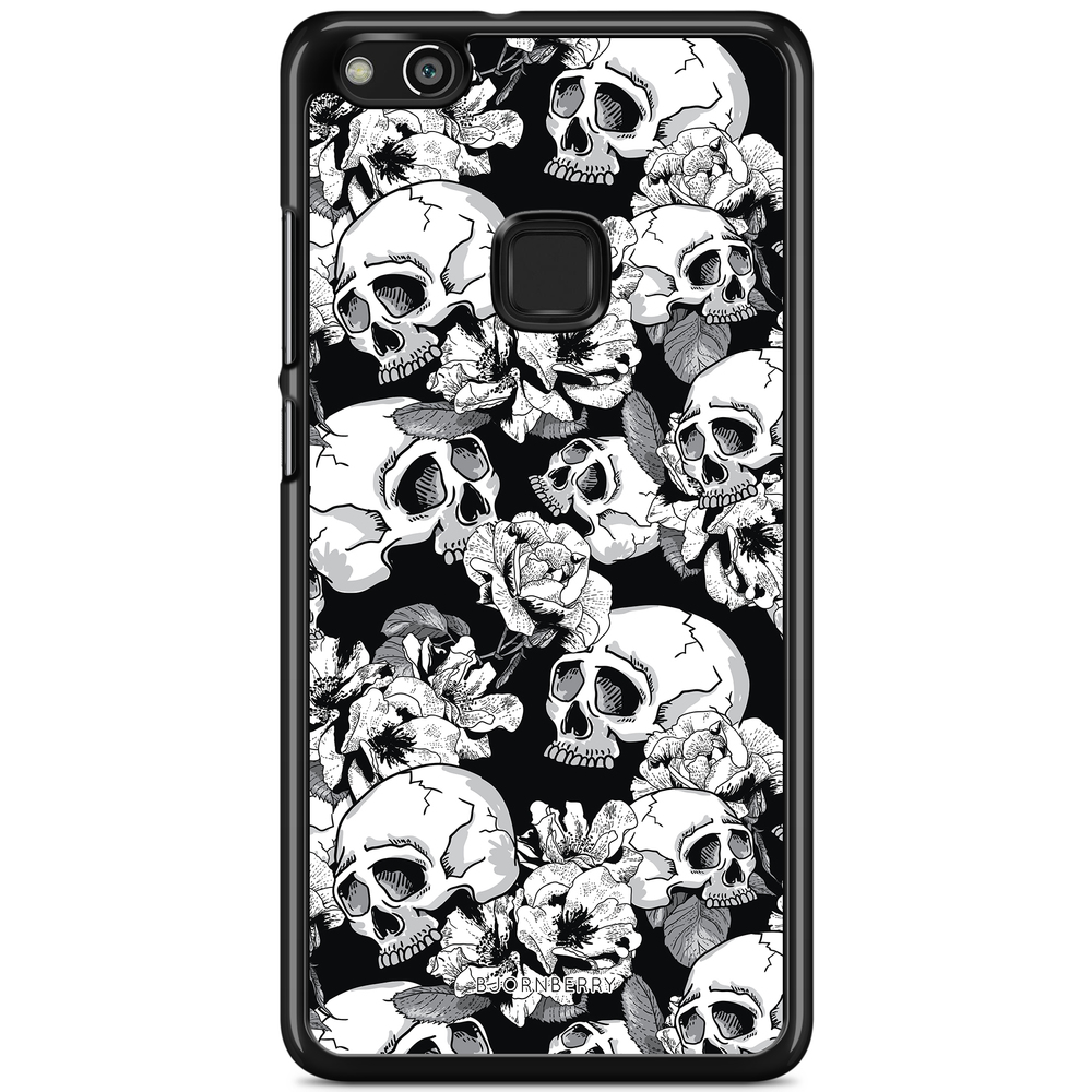 Huawei P10 Lite Case - Skull & Roses