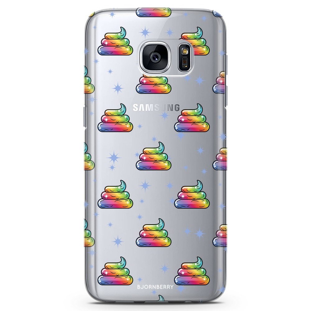 Samsung Galaxy S7 TPU Case - Unicorn Poo