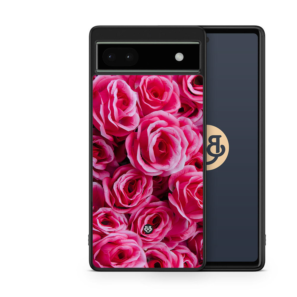 Google Pixel 6a Skal - Röda Rosor | Mobilskal & Mobilfodral BJORNBERRY