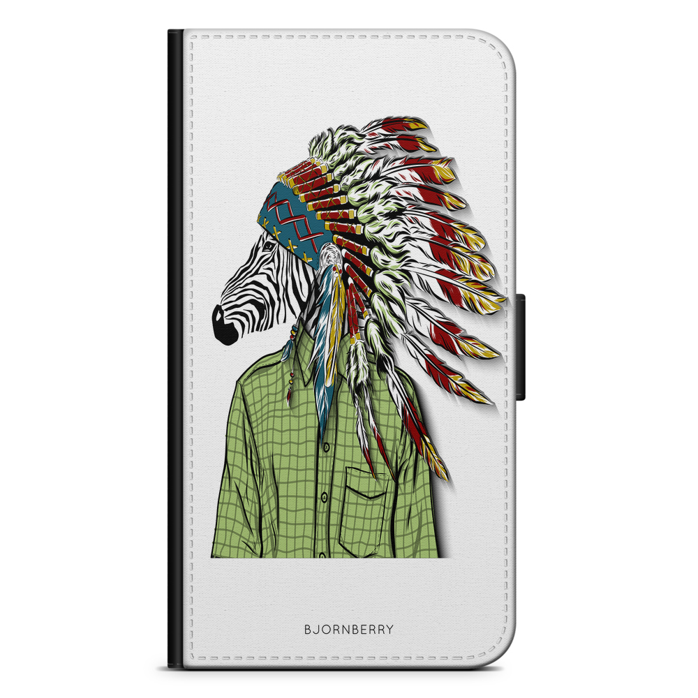 Samsung Galaxy A71 Wallet Case - Hipster Zebra
