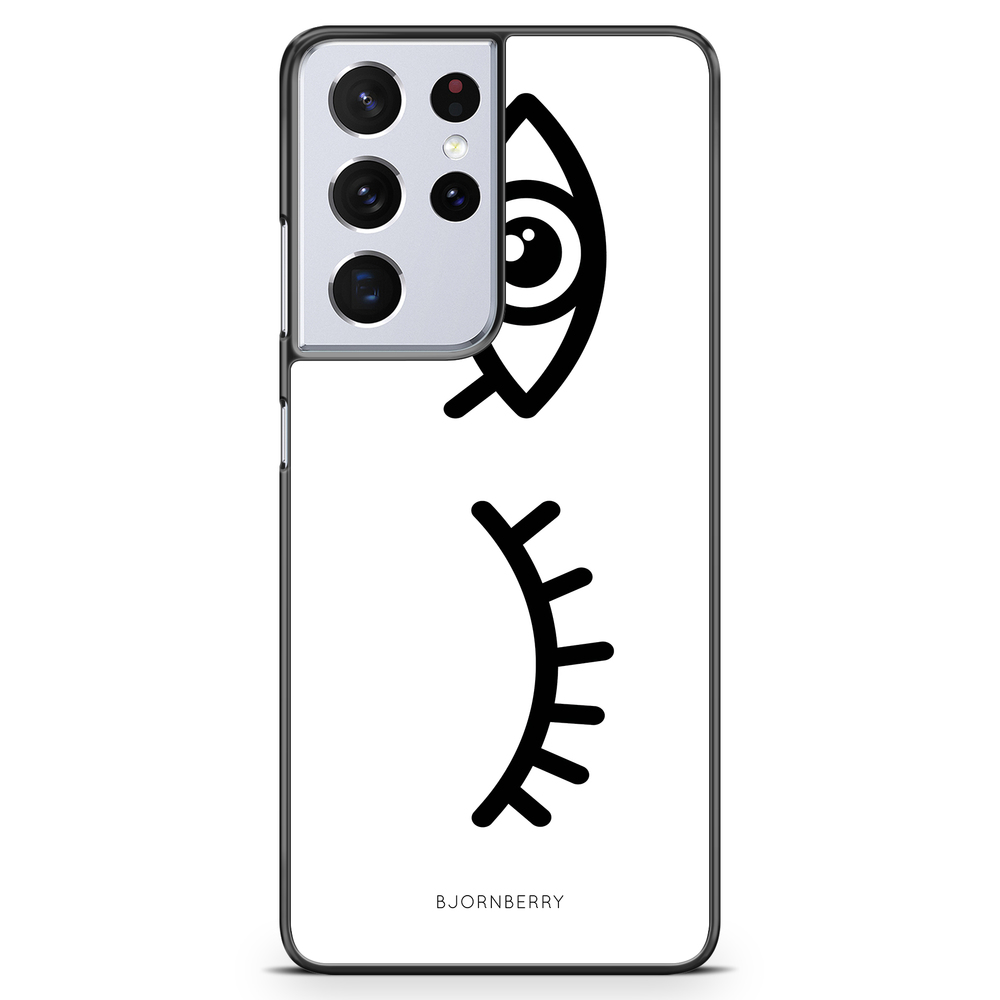 Samsung Galaxy S21 Ultra Case - Black Eyes