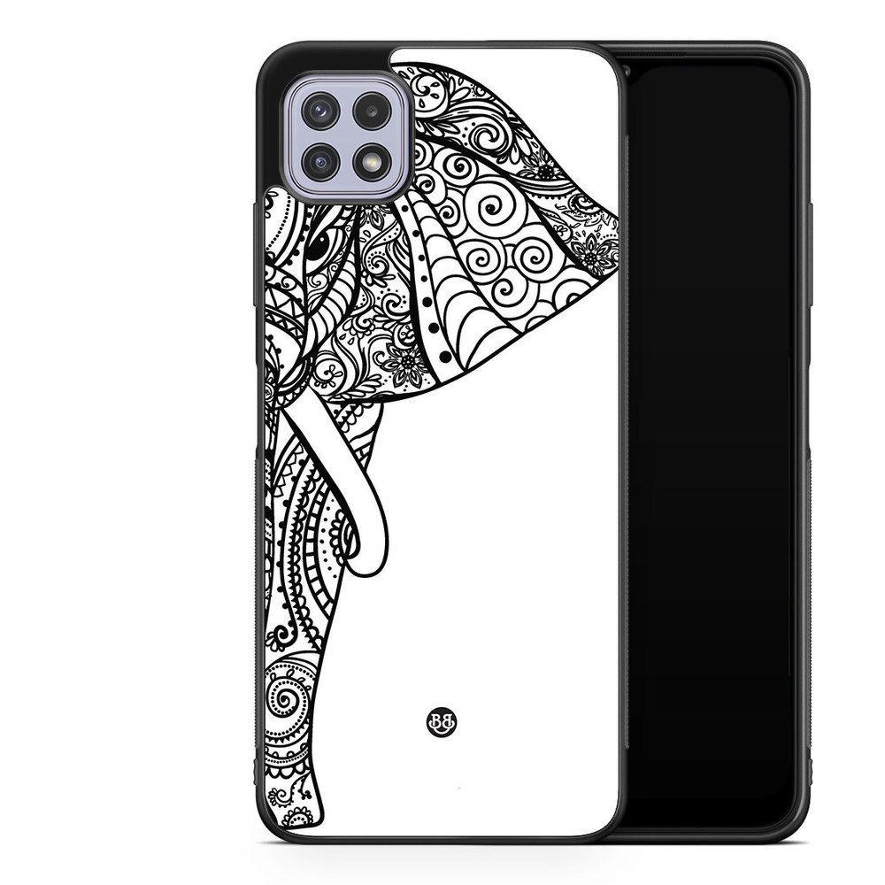 Samsung Galaxy A22 4G Case - Mandala Elephant