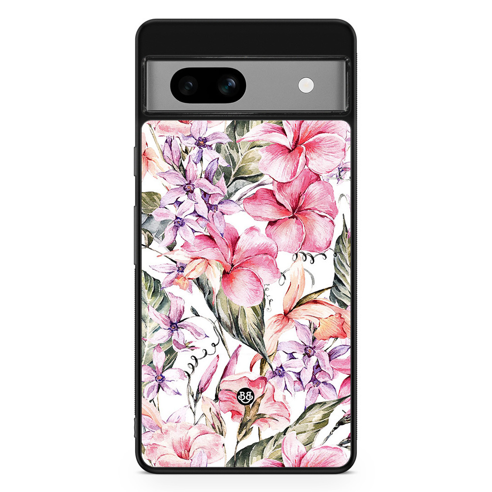 Google Pixel 7a Case - Watercolor Flowers