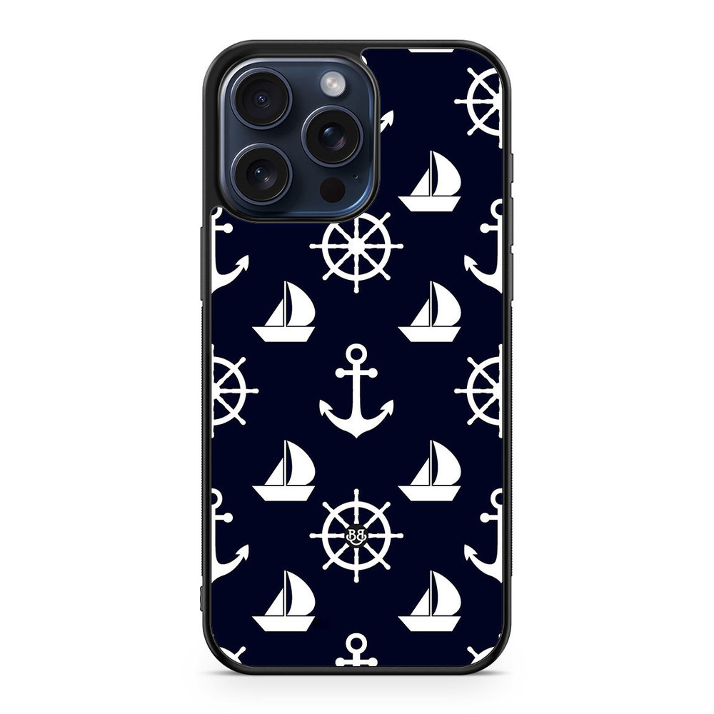 iPhone 15 Pro Max Skal - Seglarmönster