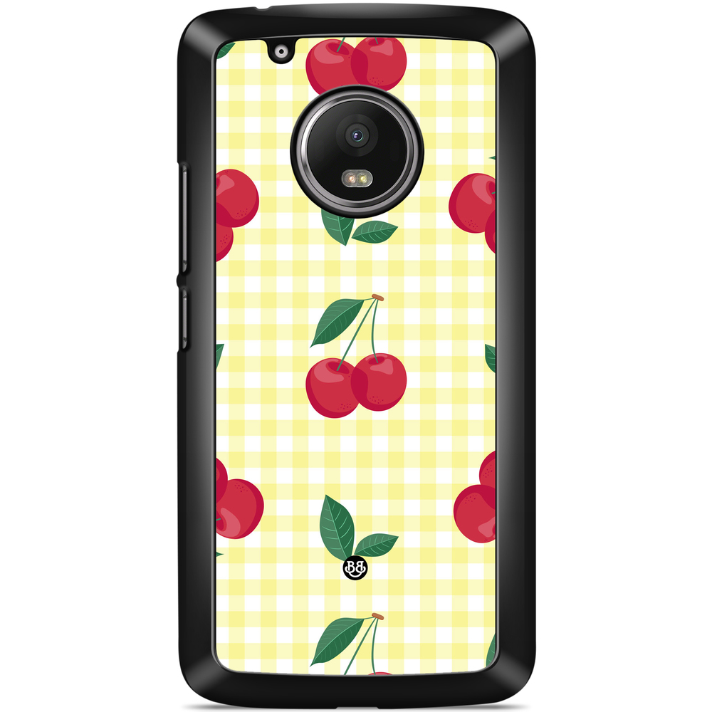 Moto G5 Plus Case - SUMMER GARDEN - Cherry Kiss