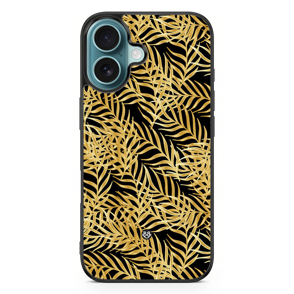 iPhone 16 Case - Gold Palm