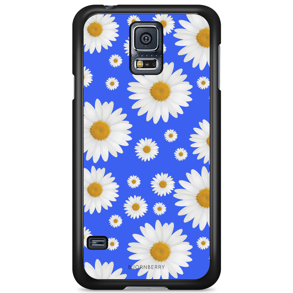 Samsung Galaxy S5/S5 NEO Case - Blue Daisy Flowers