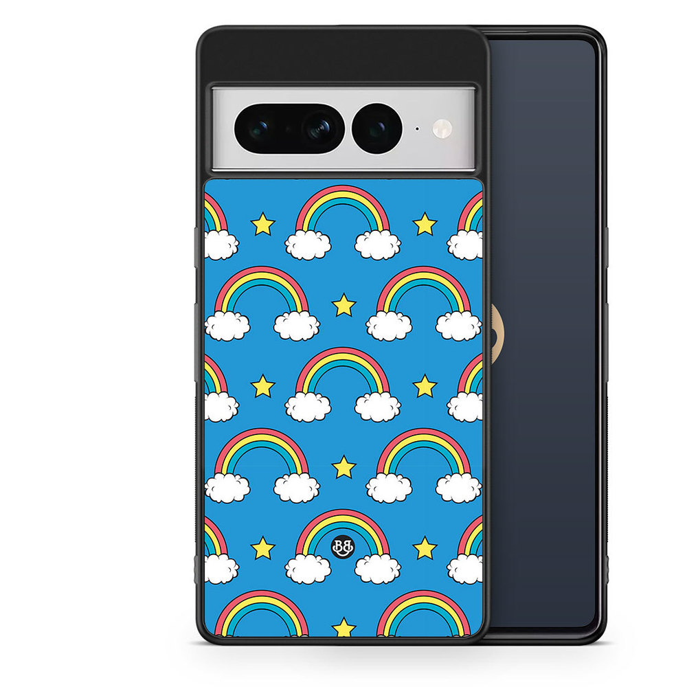Google Pixel 7 Pro Case - Rainbow Pattern