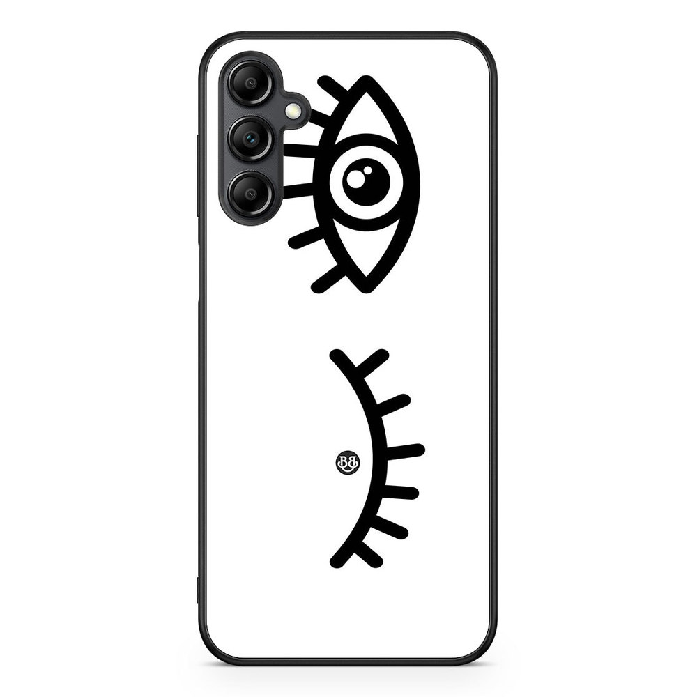 Samsung Galaxy A14 4G/5G Case - Black Eyes