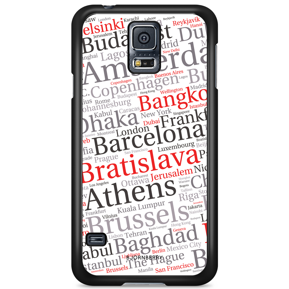 Samsung Galaxy S5/S5 NEO Case - City Names