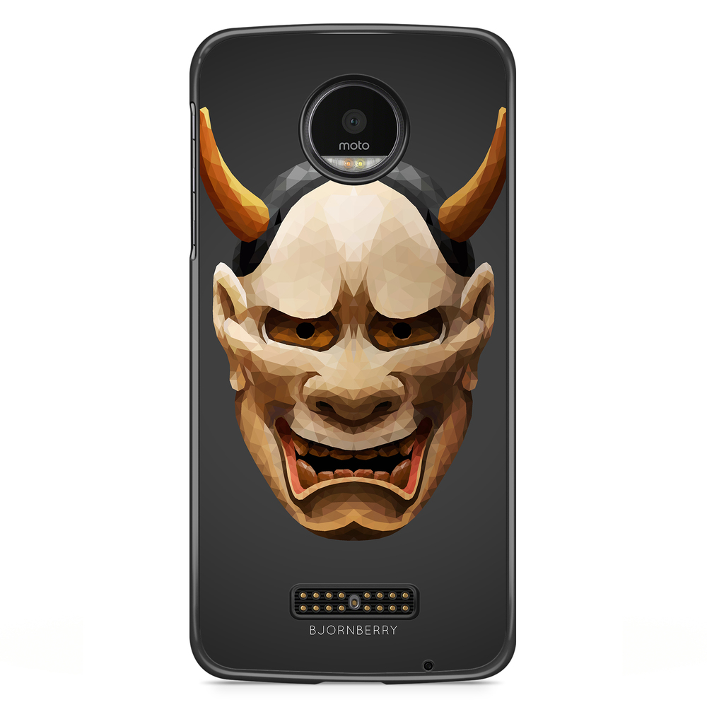 Moto Z2 Play Case - Hannya Mask