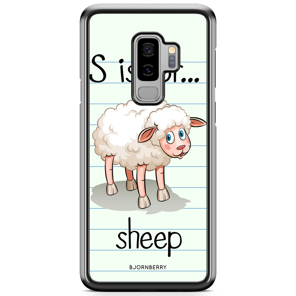 Samsung Galaxy S9 Plus Case - S is for Sheep