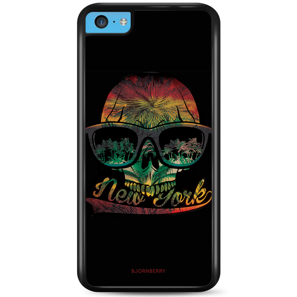 iPhone 5C Case - New York Skull
