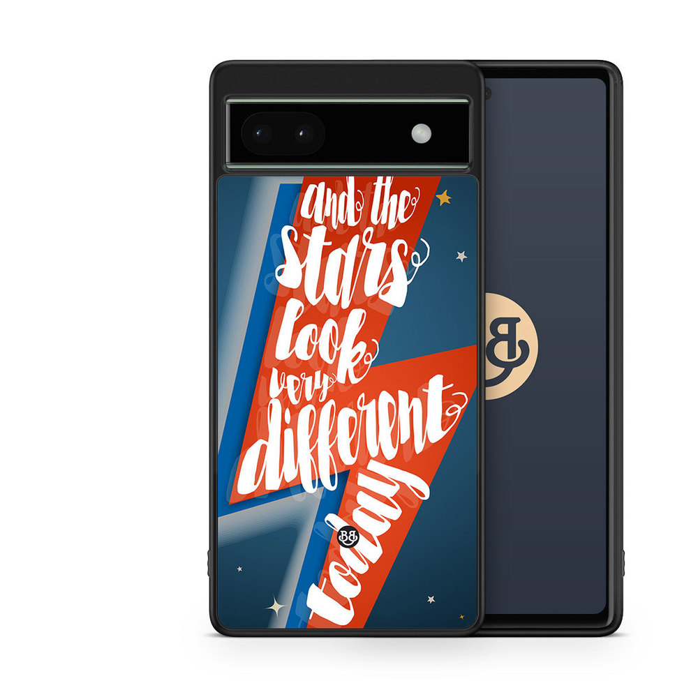 Google Pixel 6a Case - Bowie Text