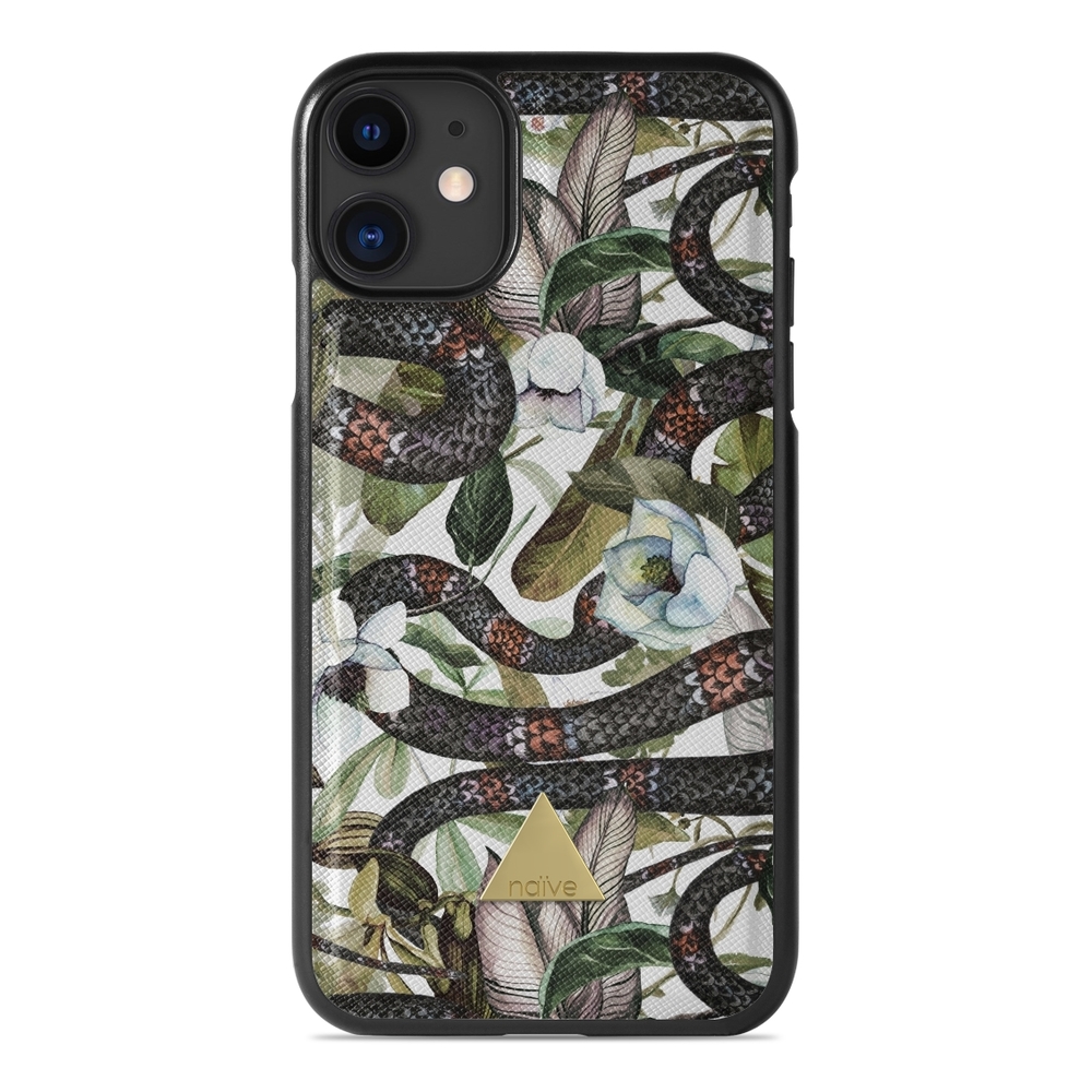 Naive iPhone 11 Case - Jungle Snake