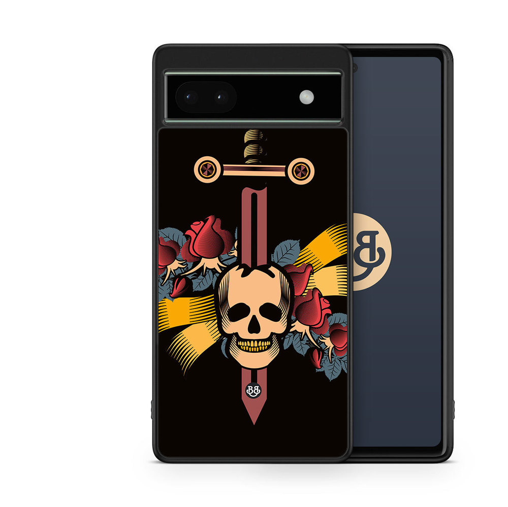 Google Pixel 6a Case - Skull