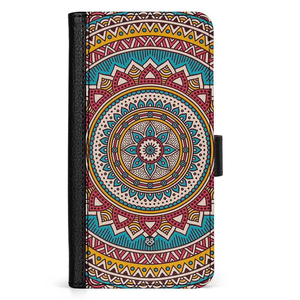 Xiaomi Redmi 10C Wallet Case - Mandala Pattern