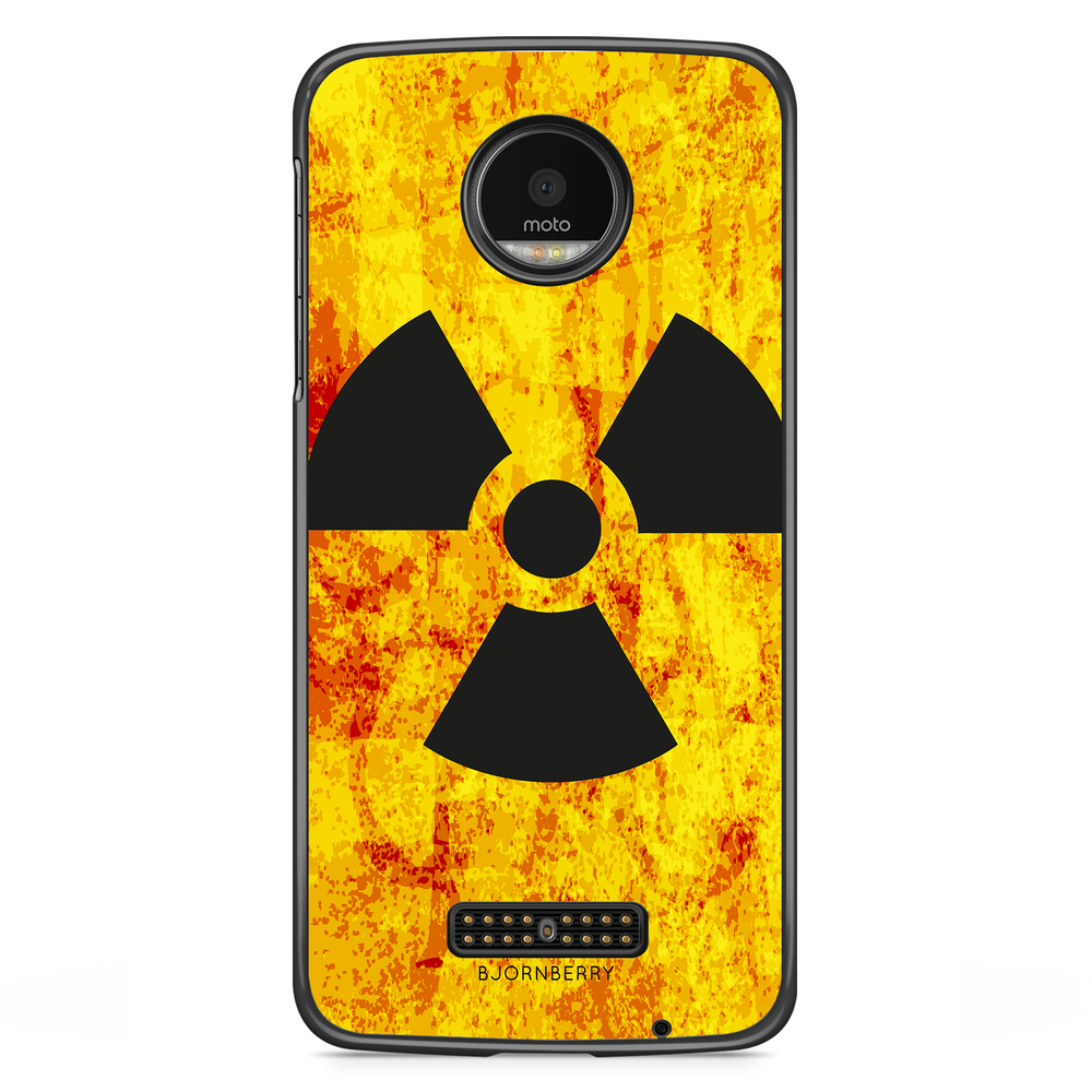 Moto Z2 Play Case - Radioactive Sign