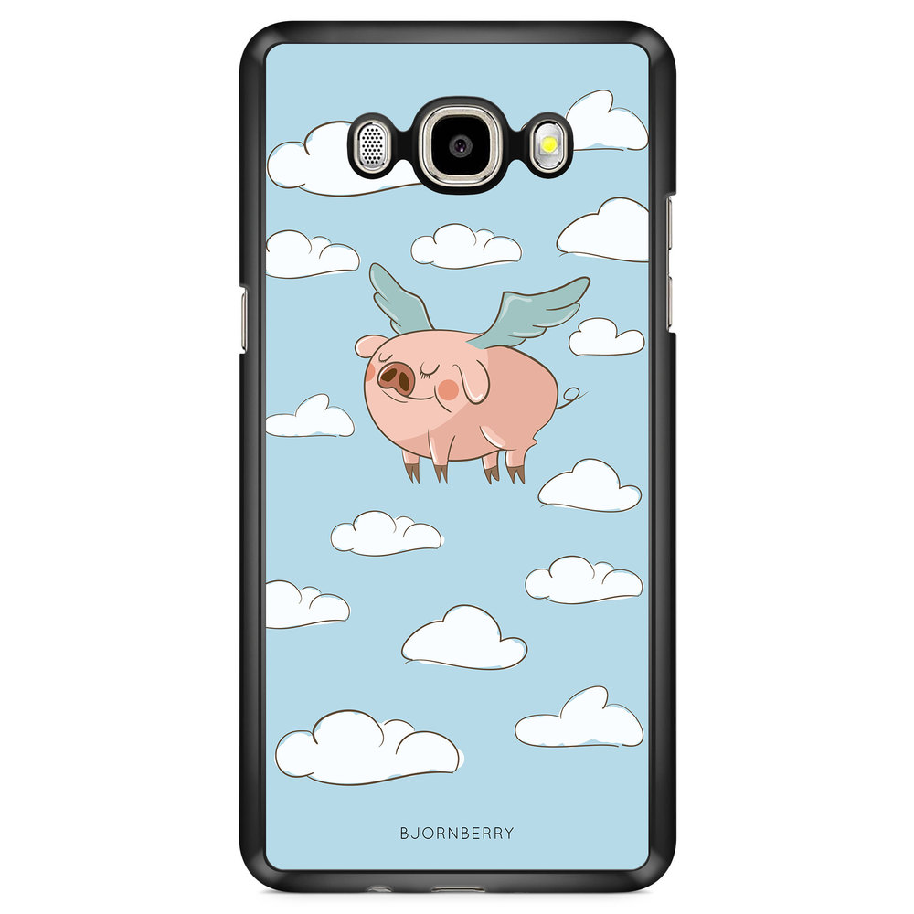Samsung Galaxy J7 (2016) Case - Flying Pig